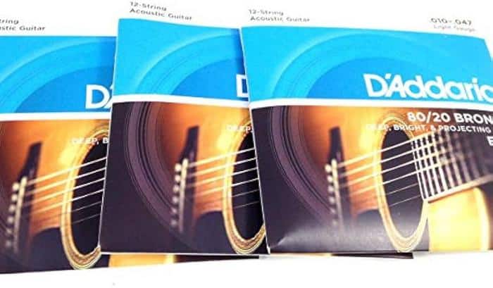 D'Addario EJ38 12-String Phosphor Bronze