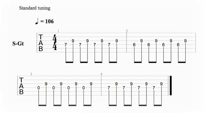 Guitar Try-Out Riffs
