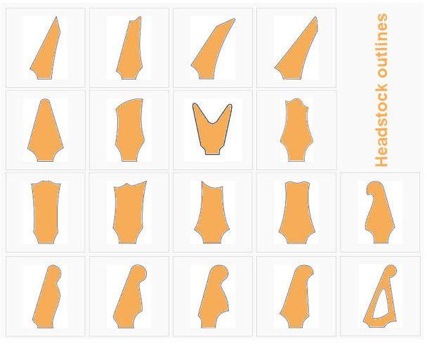 Acoustic vs Electric Headstock Shapes