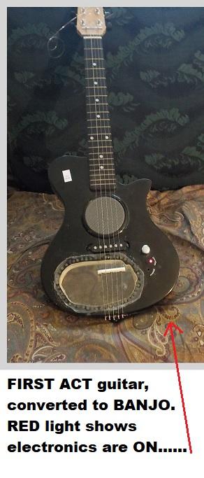 How to Convert a Guitar to a Banjo?