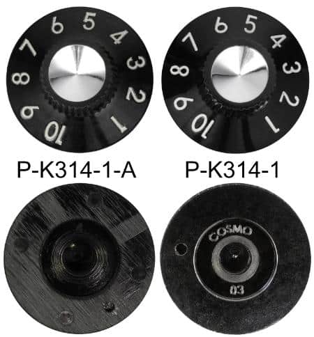 Imperial vs Metric Knobs