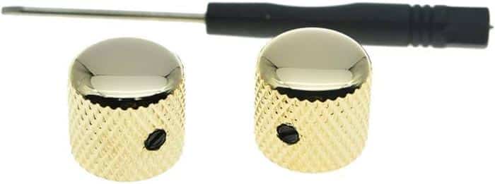 KAISH Gold Metal Dome Knobs