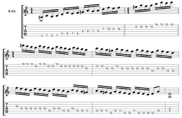 Creating Phrygian Dominant licks