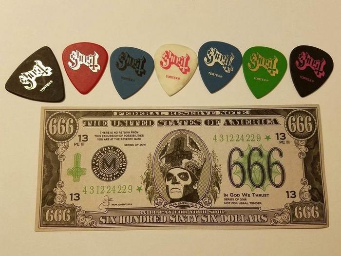 Papa Emeritus Guitar Pick