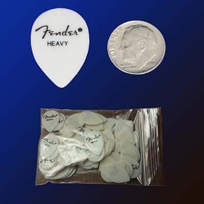 Fender 351 Premium Celluloid Jazz Picks