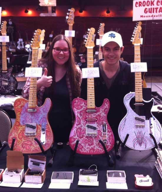 Crook Custom Guitars in Brad's Arsenal