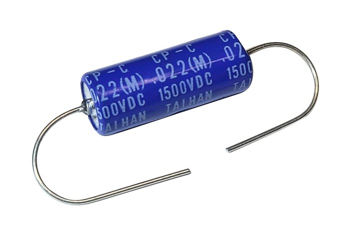PIO "Blue Jacket" Capacitors for guitar .022mfd