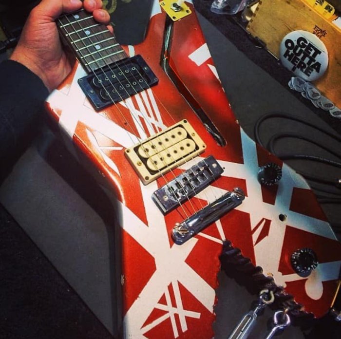 Eddie Van Halen Shark guitar present day | Rig-Talk