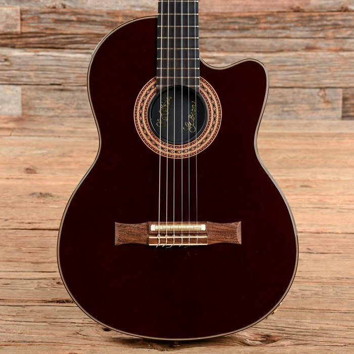 Gibson Chet Atkins CE Nylon Wine Red 1999 – Chicago Music Exchange