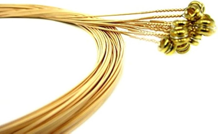 Amazon.com: 12-pack 22ga. (.022") Phosphor Bronze Acoustic Guitar Strings - Made in the USA! : Musical Instruments