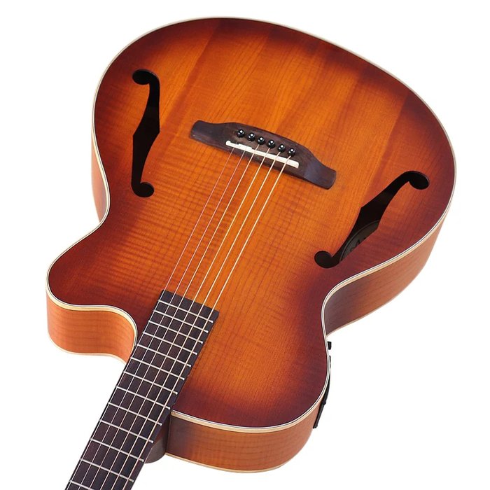 Acoustic Guitar Hole Side | Acoustic Guitar F Holes | Double Top Acoustic Guitar - Jazz - Aliexpress