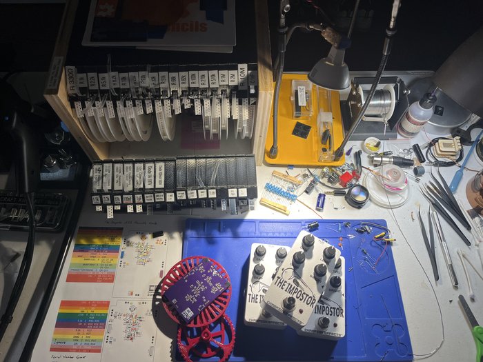 My Pedal Building Workspace : r/diypedals