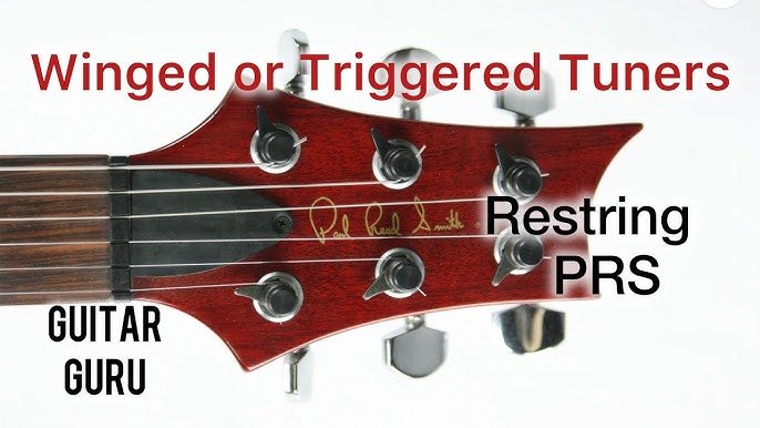 PRS Custom 22 & McCarty Guitar Tuning & Restringing Guide | PRS Tuner Setup & Tone Demo