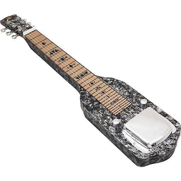 Rogue Jersey Lightning Lap Steel Guitar Black Pearloid | Guitar Center