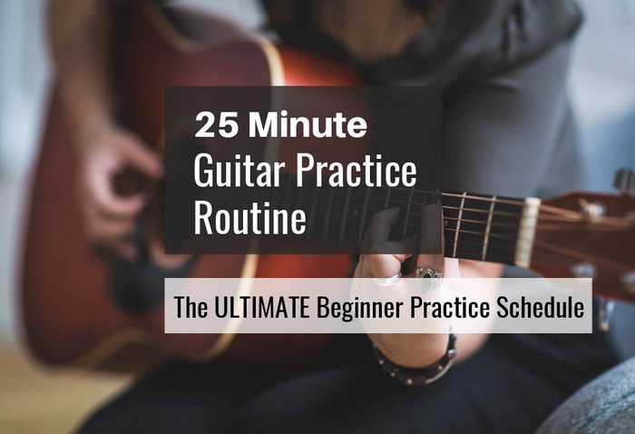 25 Minute Guitar Practice Routine (w Diagrams + Tab + 2 Variations)