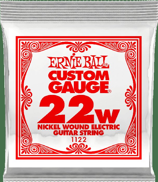 Ernie Ball Nickel Wound Single Strings 1122 22