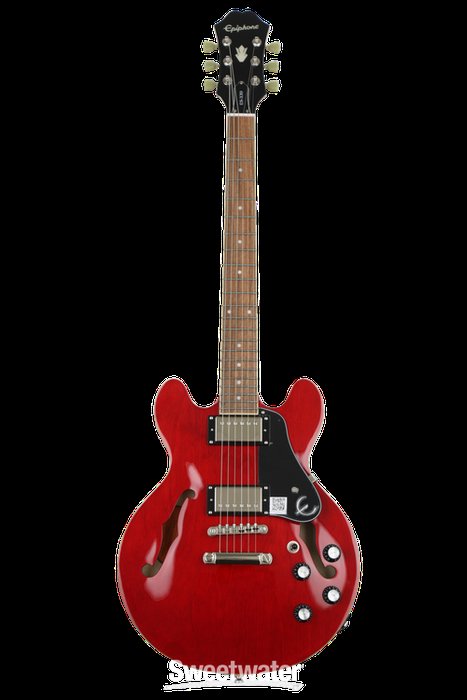 Epiphone ES-339 PRO Semi-Hollow Electric Guitar - Cherry | Sweetwater
