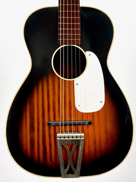 Vintage 1960's Stella Harmony Acoustic Guitar in very good condition