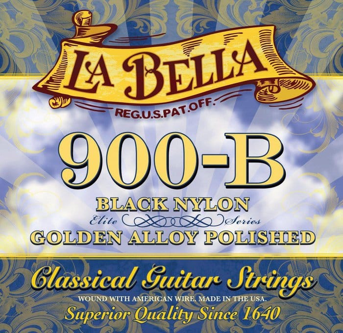 La Bella, 900B Golden Superior, Medium High Tension, Classical Guitar Strings