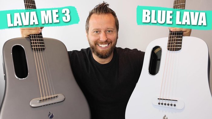 Blue Lava vs Lava Me 3! - Comparing The World's SMARTEST Guitars!