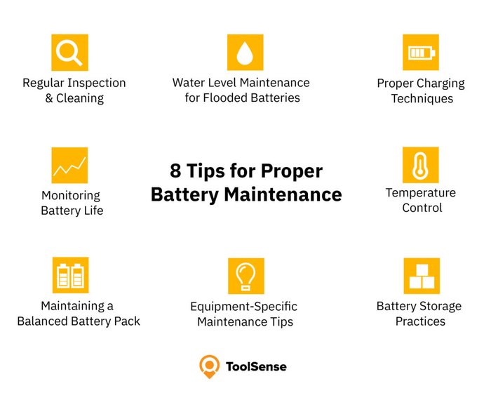 Battery Maintenance for Equipment: 8 Tips for Maintaining ...