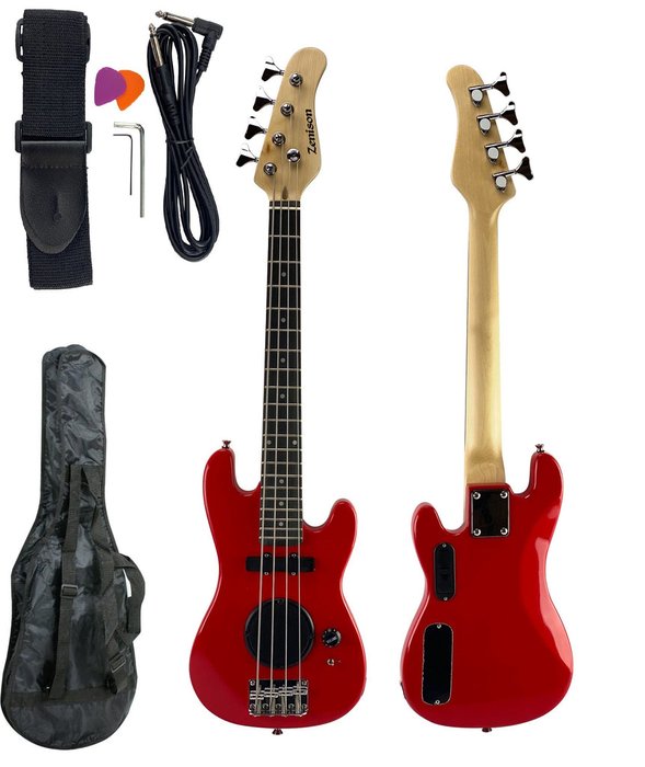Zenison 36" Bass Guitar for Kids/Beginner Complete Starter Kit Amp Com