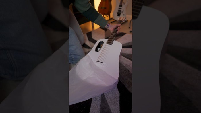 Unboxing the brand new Lava Me Play travel guitar! #lavaguitar ...