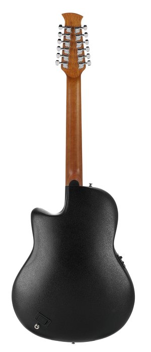 Amazon.com: Ovation Applause 12 String Acoustic Guitar, Right, Black, Mid Depth Body (AB2412II-5) : Musical Instruments