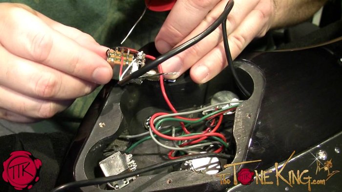 HOW TO INSTALL A GUITAR PICKUP (upgrade, rewire, solder & replace pickups) - GUARANTEED