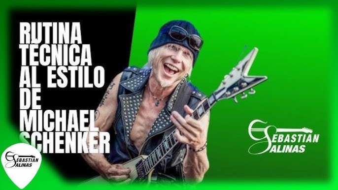 Al estilo de MICHAEL SCHENKER: Rutina técnica de 7 minutos en guitarra