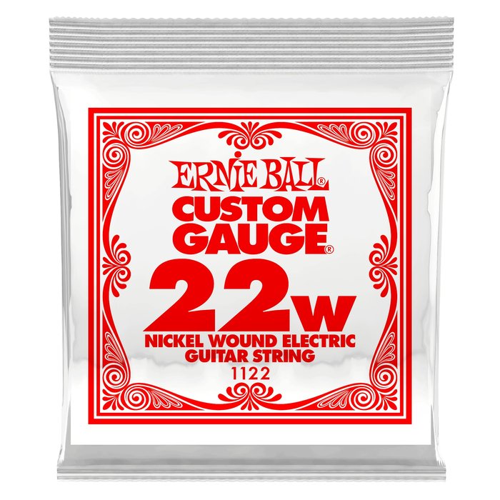 Amazon.com: Ernie Ball Guitar Strings (EB 1122 .022 NICKEL WOUND SINGLE) :  Musical Instruments