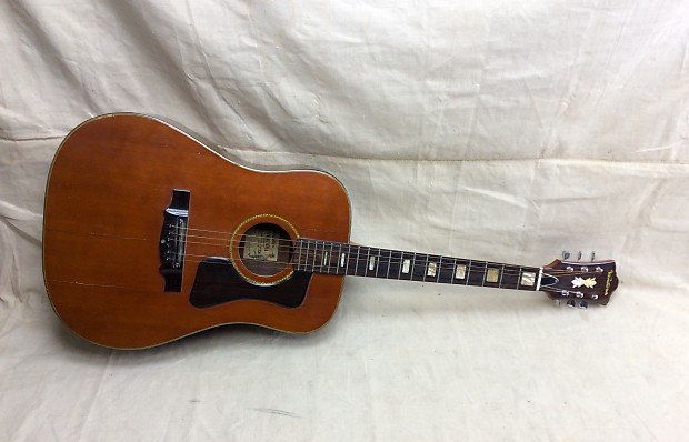 Used Ventura Bruno V-22 Royal Artist Model Acoustic Guitar Needs Major Repair