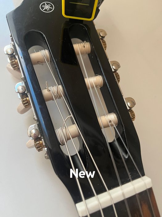 Changed strings, now guitar out of tune : r/guitarlessons