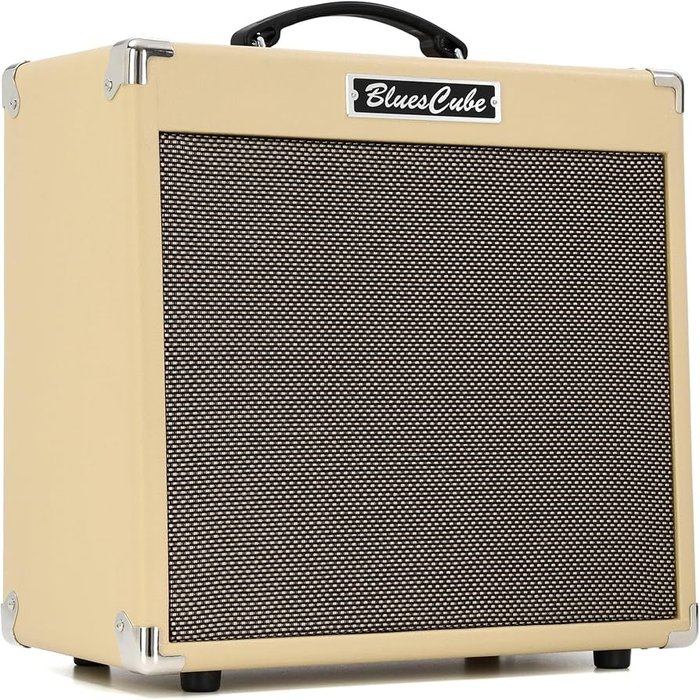 Roland BC-HOT-VB Blues Cube Hot Guitar Combo Amplifier with Tube Tone,  30-Watt Amp with 12-Inch Speaker, Vintage Blond