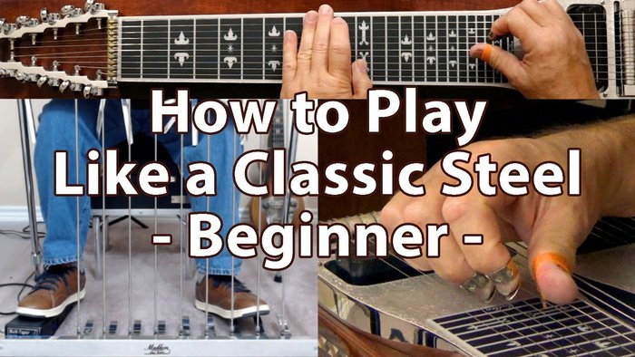 How to Play Like a Classic Steel | Beginner Pedal Steel Guitar Lesson