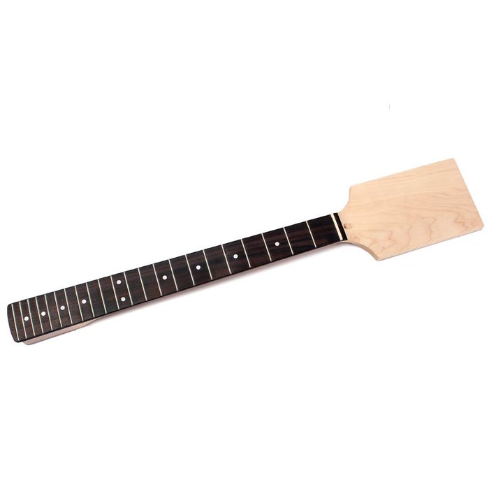 Amazon.com: Alnicov Unfinished Guitar Neck Maple Paddle Headstock ...