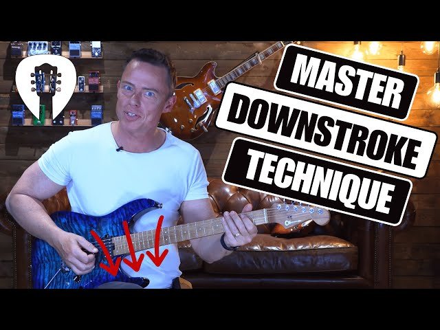 How to master fast DOWNSTROKE TECHNIQUE - YouTube