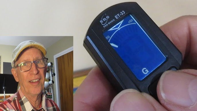 How to Install and Remove Battery on a Clip-on Tuner.