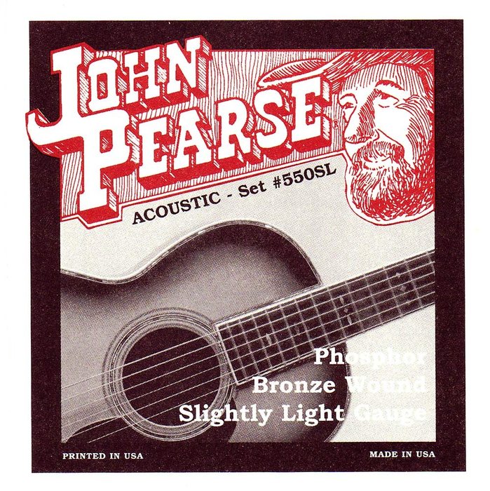 Amazon.com: John Pearse Acoustic Guitar Strings Phosphor Bronze Slightly Light : Musical Instruments