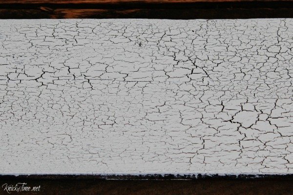 Crackled Paint Product Review: Valspar Crackle Glaze - Knick of Time