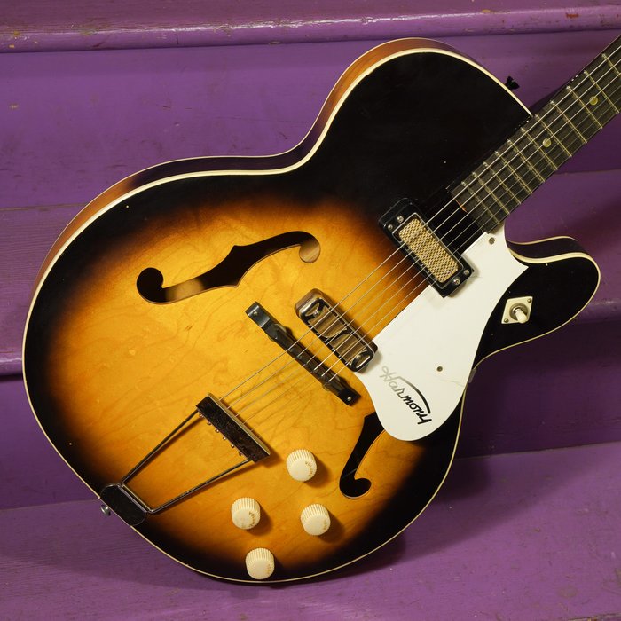 1962 Harmony Rocket Hollowbody Electric Guitar