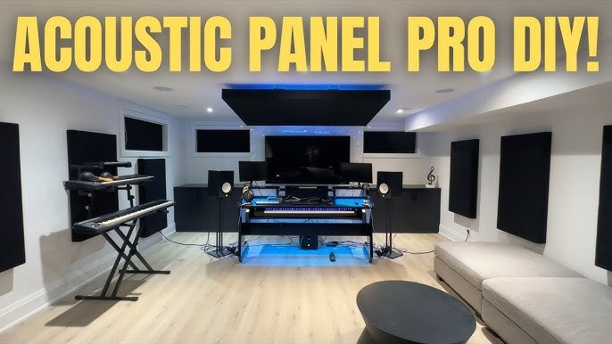 EPIC Home Studio Setup! How To Build+Install Acoustic Panels