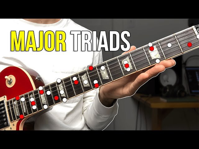 The Right Way To Learn MAJOR TRIADS On Guitar - YouTube