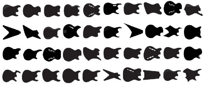 40 Famous Electric Guitar Body Shapes