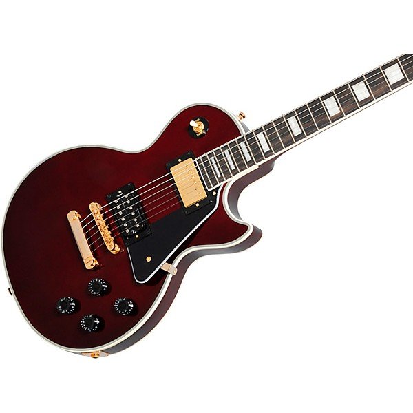 Epiphone Jerry Cantrell 'Wino' Les Paul Custom Electric Guitar Wine Red