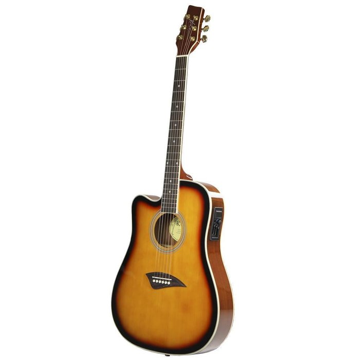 Kona K2 Series Left-Handed Thin Body Acoustic-Electric Guitar