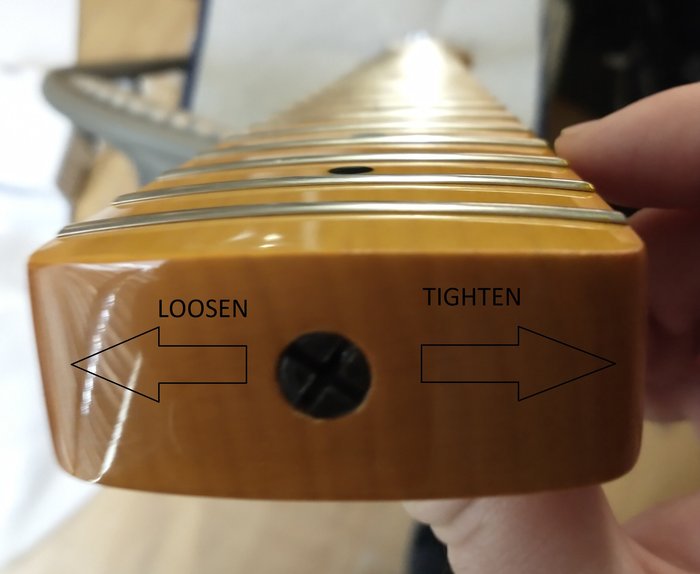 Heel access truss rod which way does what - Repairs and Technical ...