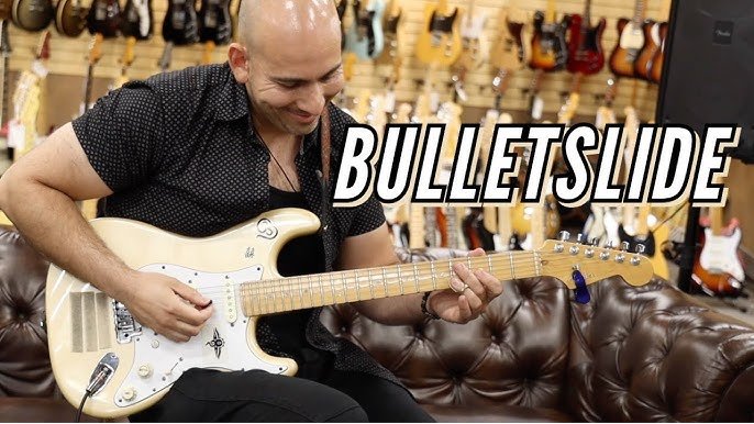 BulletSlide: The World’s First Brass Fingertip Guitar Slide