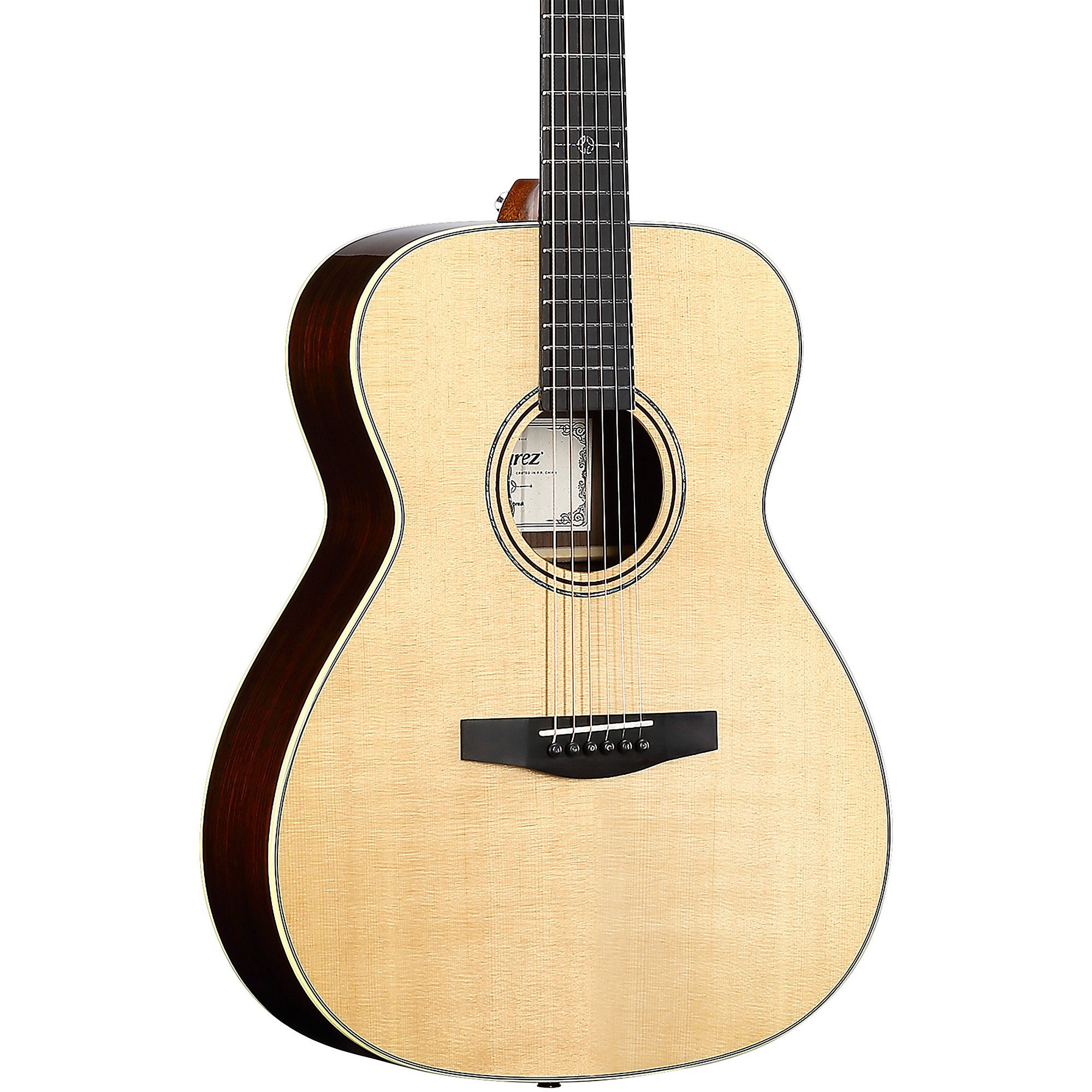Alvarez LF710e Folk-OM Acoustic-Electric Guitar in Daybreak finish