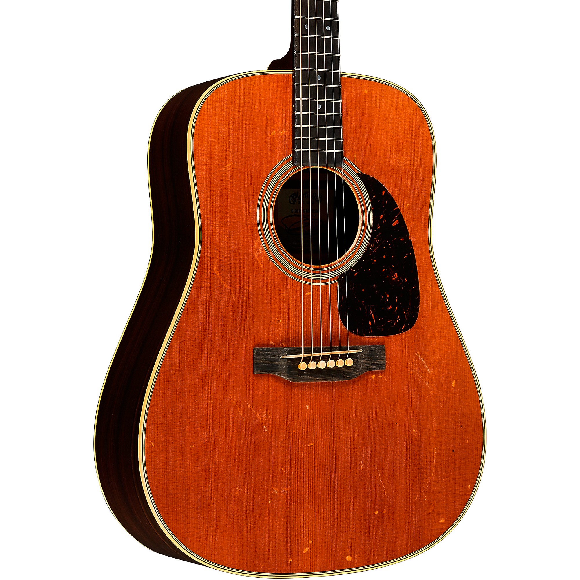 Martin D-28 Rich Robinson Custom Signature Edition - Classic dreadnought design with vintage soul and modern precision.